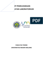 Sop - Pemeliharaan - Peralatan - Laboratorium 2 PDF