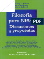 Filosofia para Ninos PDF