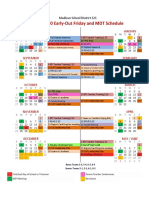 2019-2020 Friday Early Out and MDT Calendar - Sheet1