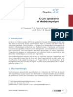 Crush Syndrome Et Rhabdomyolyse