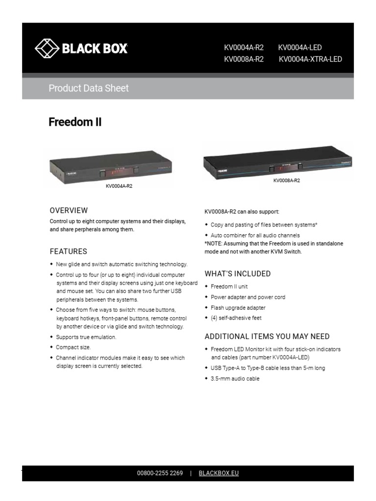 Black Box Freedom Ii Download Free Pdf Usb Operating System
