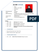 CV Alfiah Resume