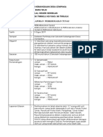 Format Laporan Pertandingan