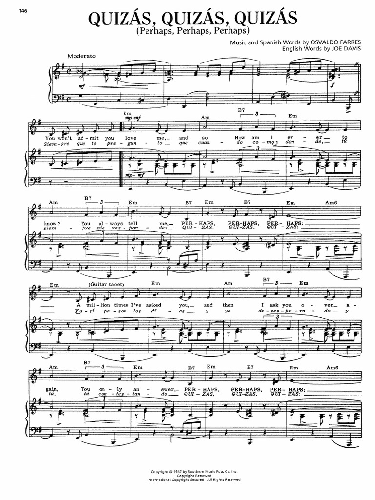 5 Quizas Quizas Quizas Perhaps Perhaps Perhaps Pdf 5 quizas quizas quizas perhaps perhaps