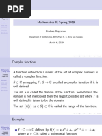 2. Complex Functions