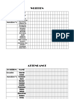 Written: Position Name Leader's