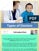 Types of Doctors Health6 q1