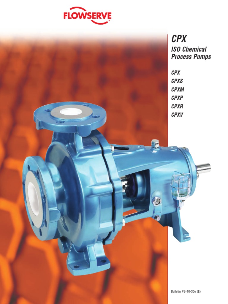 Flowserve CPX Brochure | PDF | Bearing (Mechanical) | Pump