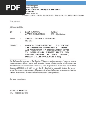Memorandum