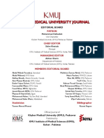 Khyber Medical University Journal: Patron