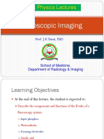 Resident Physics Lectures: Fluoroscopic Imaging