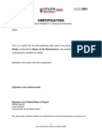 Certification: Clas-Ru-Form 11