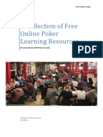 A Collection of Free Online Poker Learning Resources