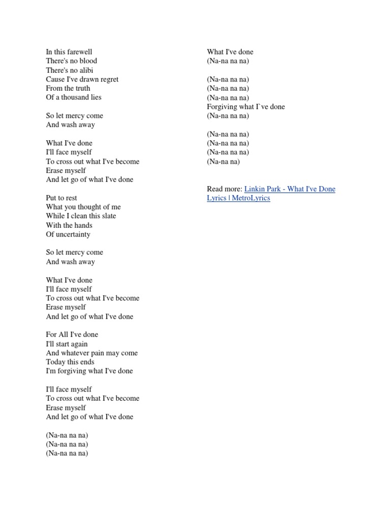 Linkin Park What I
