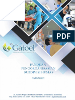 Cover Panduan Pengorganisasian Humas