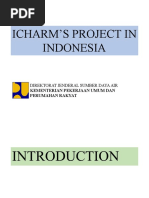 Icharm’s Project in Indonesia