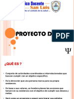 Proyecto de Vida