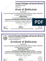 JETIR1905O83 Certificate PDF