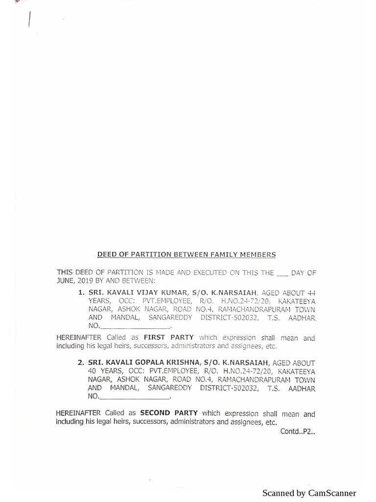 Land Document | PDF