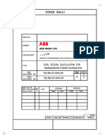 Design Calcualtion of Tower Foundation - 24.12.18