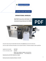 Operational Manual: MACTRAP Grease Boss G25 Model - 216 Automatic Grease Removal Unit (GRU)
