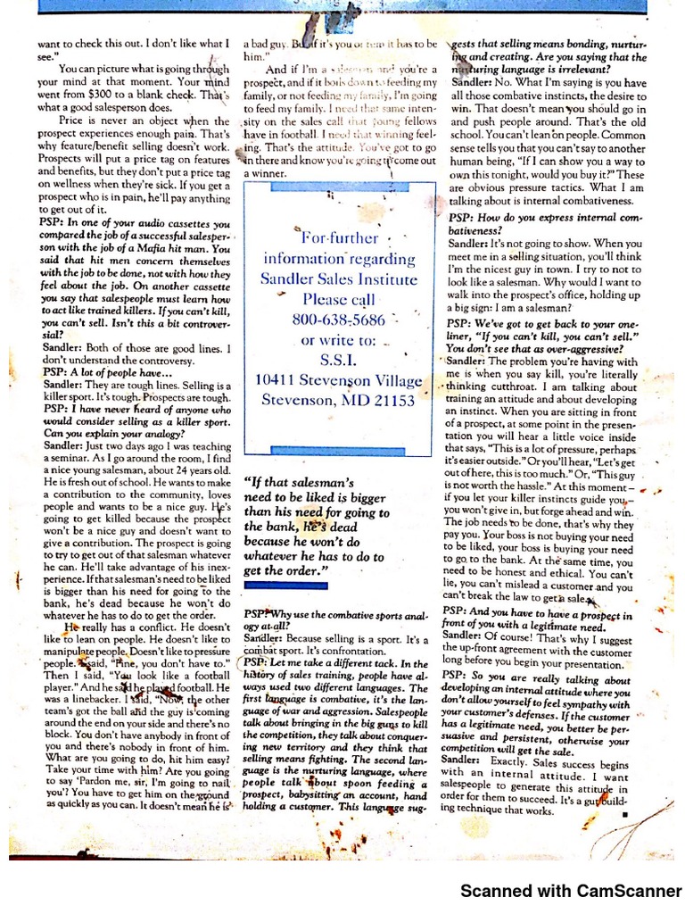 Scanned Document Analysis Guide | PDF