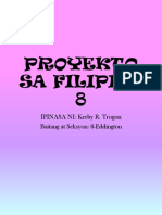 Proyekto Sa Filipino 8