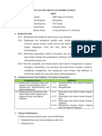 RPP Matematika Kelas VII Tentang Penyajian Data