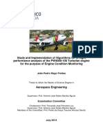 Study and Implementation of Algorithms for in flight performance analysis of the PW4000-100 Turbofan engine for the purpose of Engine Condition Monitoring