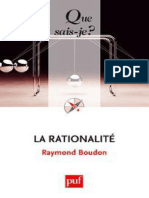 (Que Sais-Je) Boudon, Raymond - La Rationalite-Presses Universi