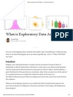 What Is Exploratory Data Analysis?: Intuition