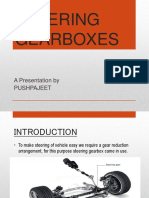 Steering Wheel Gearboxes