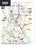 Printable Central Paris Metro Plan - Enhanced by