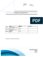 Configuration Management Plan Template