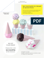 Mrprintables Paper Ice Cream Cones 2016