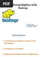 Exploring Bigdata With Hadoop: Dr.A.Bazila Banu Associate Professor Department of Cse