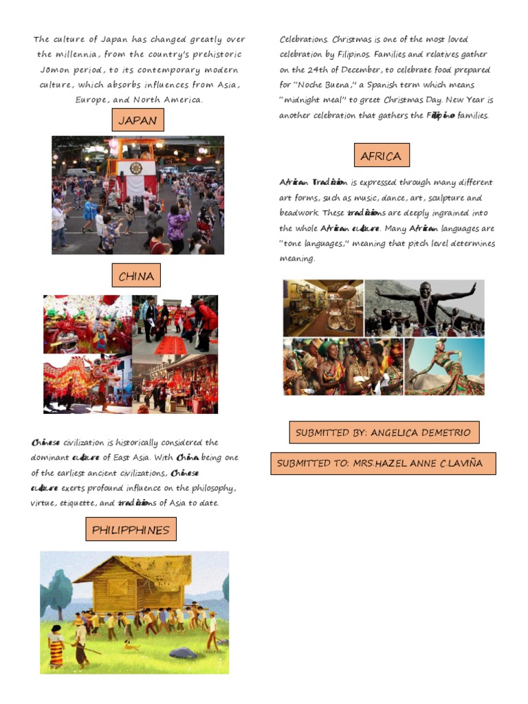 Cultural Influences in Japan, China, and Africa | PDF | Art