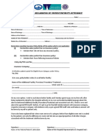 PPN Network - Declaration Form