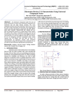 Design and Analysis of Electronics Devices V-I Characteristics Using Universal Component Tester