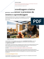 Como a Aprendizagem Criativa Pode Alavancar o Processo de Ensino e Aprendizagempdf