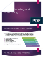 ARIMA Modelling and Forecasting: by Shipra Mishra Intern