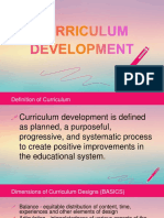 CURRICULUM DEVELOPMENT - Jelua