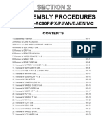 Disassembly Procedures: AG-AC90P/PX/PJ/AN/EJ/EN/MC