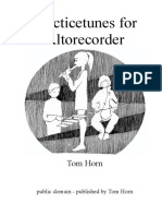 Free Scores - Com Horn Tom Practicetunes For Altorecorder 11466
