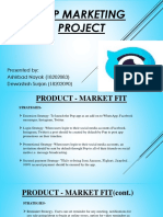 Pop Marketing Project: Presented By: Ashirbad Nayak (18202083) Dewashish Surjan (18202090)