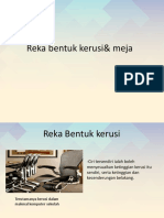 Reka Bentuk Kerusi& Meja