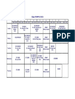 Time Table 2019 Sem 2