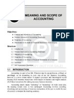 L1 - Meaning and Scope of Accounting
