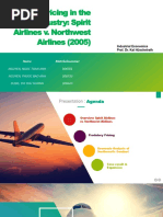 Case Spirit and Northwest Airlines Industry