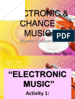 Electronic & Chance Music: Quarter 1 Lesson 2